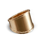 Gold Essentials Vermeil Cigar Band Ring